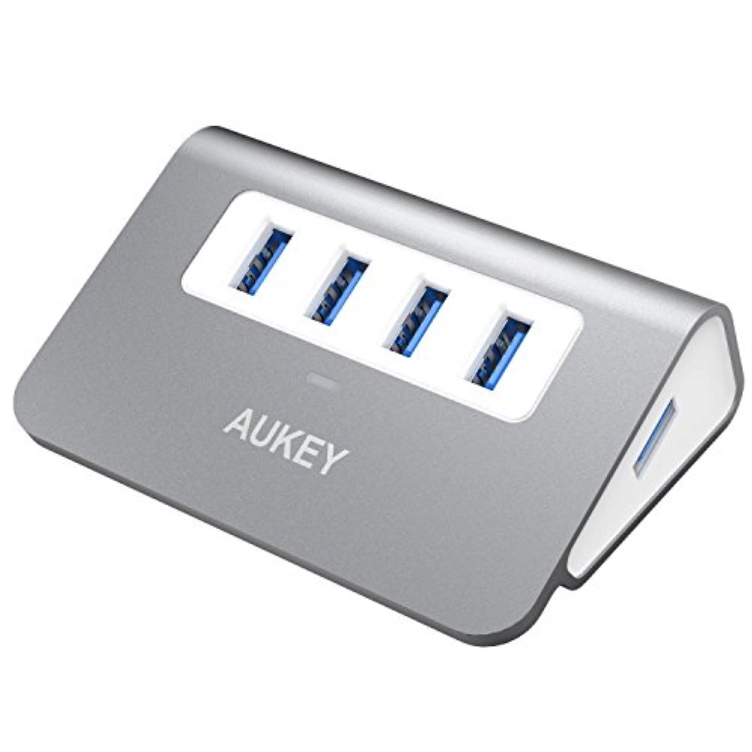 AUKEY USB Hub 3.0 Portable Aluminum 4 Port USB 3.0 Data Hub with 1.6ft ...