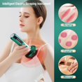 thumbnail image 2 of Guardurnaity Masajeador eléctrico con ventosas, ajustable, recargable, apagado automático, SPA, pulso, masaje corporal, raspado, salud, belleza, dispositivo Protección de la piel Verde Guardurnaity CE014164-03, 2 of 6