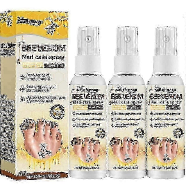 2025 Bee Venom Nail Treatment Solution, Bee Venom Nail Fungus Treatment, Extra Strength Nail Repair Solution, Nail Fungus Care Spray