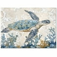 thumbnail image 2 of Area Rugs 2x3 Ft Sea Turtle Coral Ocean Theme Non-Slip Washable Rug Indoor Rug Floor Mats Non Shedding Carpet for Living Room Bedroom Dining Room Home Decor, 2 of 8