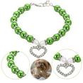 thumbnail image 2 of Elegant Pearl Adjustable Pet Collar Chain for Dogs and Cats Comfortable Secure Training, 2 of 4