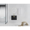 thumbnail image 2 of 24" Wall-Mounted Vanity with Side Cabinet - Separate Storage for Extras - Bathroom - Additional Space for Toiletries, 2 of 7