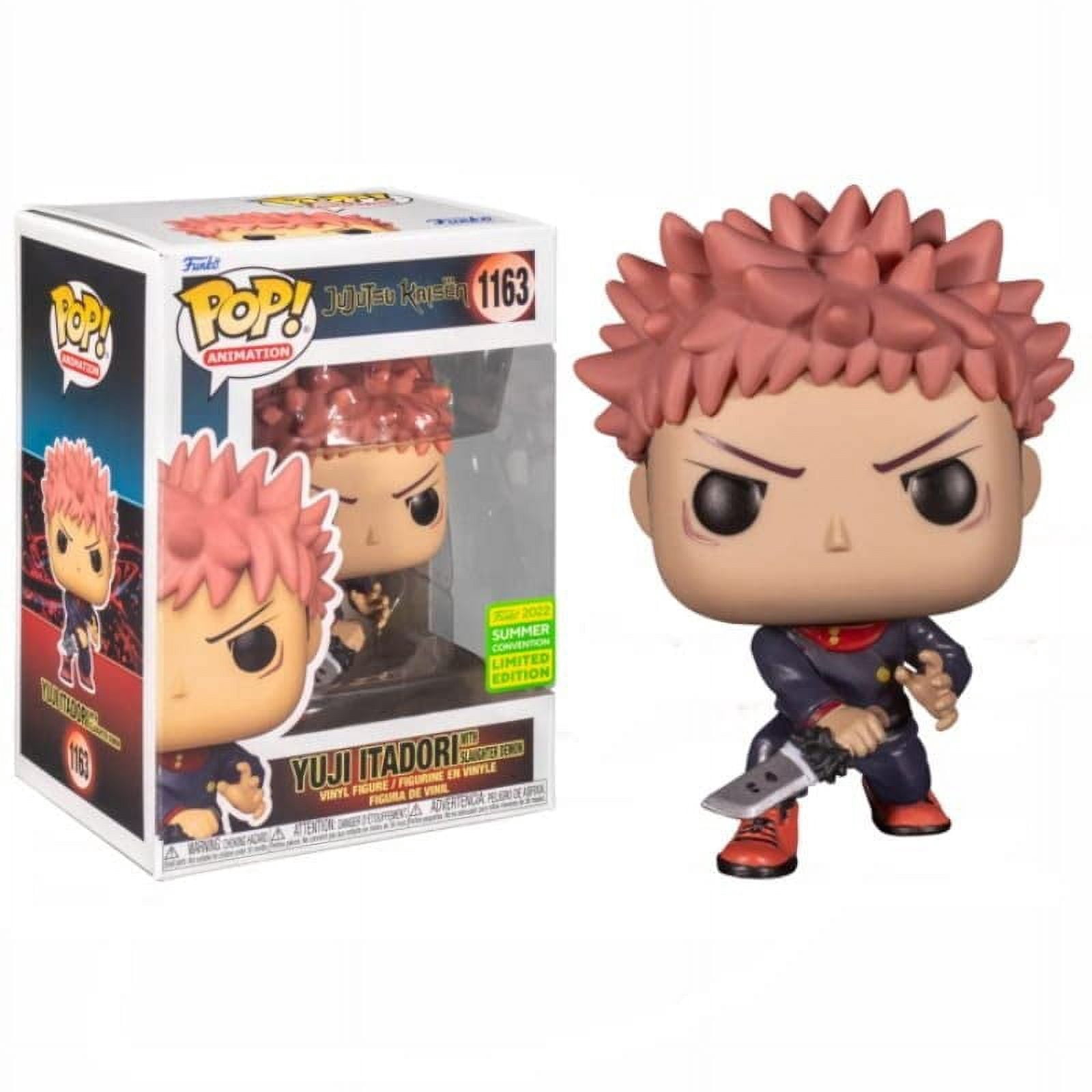Funko POP! Animation Jujutsu Kaisen Yugi Itadori with Slaughter Demon #1163 Exclusive