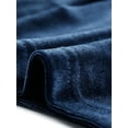 thumbnail image 5 of DARING DIVA Women's Plus Velvet Jackets Open Front Lightweight Long Sweaters 2X Dark Blue, 5 of 6