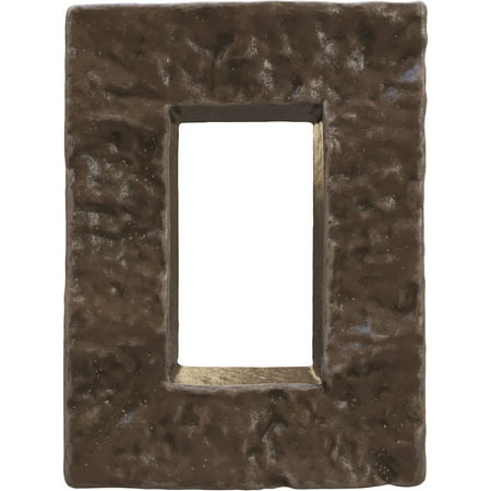 

Ekena Millwork 4 W x 3 D x 7 7/8 H Universal Electrical Cover for StoneWall Faux Stone Siding Panels Willow Peak
