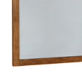 thumbnail image 4 of Benzara BM242615 Miroir Rectangulaire avec Coin Arrondi & Grains&44; Brun, 4 of 5