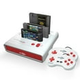thumbnail image 1 of Retro-Bit Super Rétro Trio HD Plus 720P Console 3 en 1 - Port HDMI - pour Jeux Originaux NES/SNES, Super Nintendo et Sega Genesis - Rouge/blanc, 1 of 4