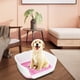 thumbnail image 1 of Bandeja para orinal para perros de interior con pared de protección, diseño de para baño, bandeja de entrenamiento para orinar, soporte par Rosado Salvador Inodoro con bandeja de arena, 1 of 8