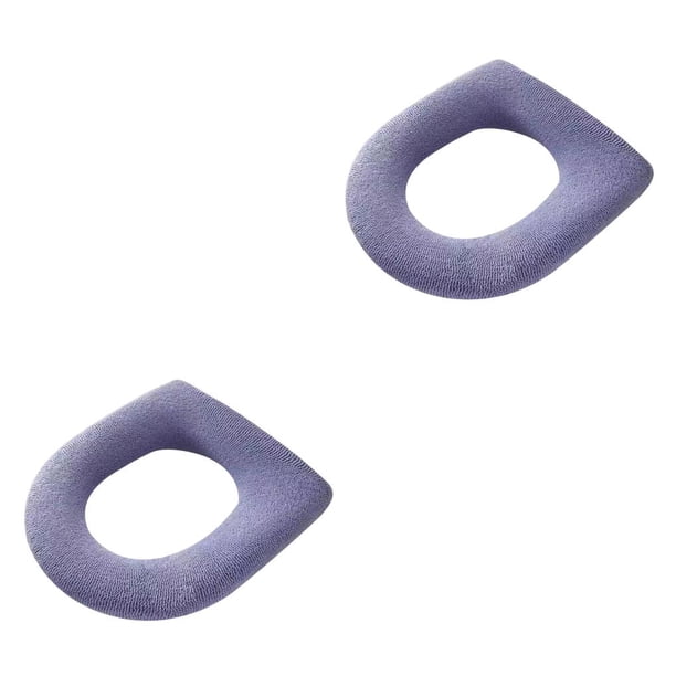 Cubierta de asiento de inodoro Naiovety Cojín universal antideslizante Azul Tipo 1 2Conjunto