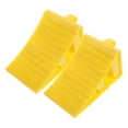 thumbnail image 1 of TEHAUX 2Pcs Heavy Duty Car Wheel Chocks Plastic Portable Anti Slip Triangular Wedges with Handle, 1 of 6