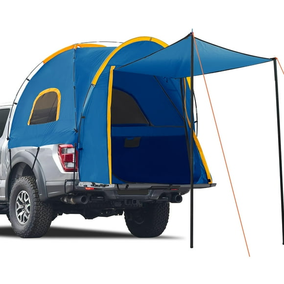Carpa para Camioneta Qualencey Impermeable PU5000mm Oxford para Cama de 1,65 a 1,90 m