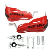 Red Motorcycle Hand Guard Handle Protector Handguard Handlebar Protection Cross 1 Pair Fit 22MM 28MM for YZ F SX KX EXC Pit Dirt Bike