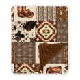 thumbnail image 1 of Manta para bebé Locobird Western Cowboy 76 x 102 cm Soft Minky, 1 of 8