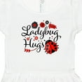 thumbnail image 4 of Inktastic Ladybug Hugs with Cute Ladybug and Flowers Girls Toddler Dress, 4 of 5