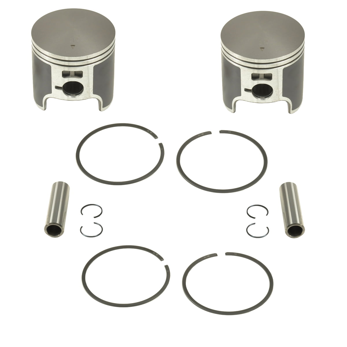 SPI, SM092564, 2 Piston Kits for Polaris 550 Snowmobiles .040 Over