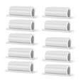 thumbnail image 1 of 10x portalápices de silicona adhesiva para escritorio, soporte de Clip extraíble apto para niños para blanco Zulema titular de la pluma, 1 of 8