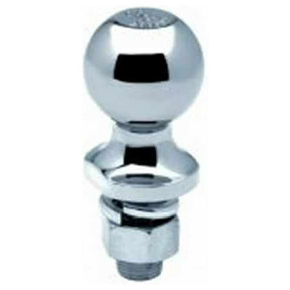 63880 Trailer Hitch Ball - Chrome Plated