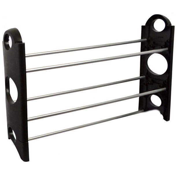 Paga Universal Inc S A Studio 707 10 Pair Shoe Rack 2 Tier Walmart Com Walmart Com