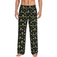 thumbnail image 1 of Easygdp Tennis Rackets for Men's Pajama Pant, Sleep Elastic Waistband Lounge Pants -Large, 1 of 6