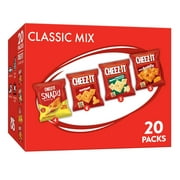 Cheez-It Variety Pack Cheese Crackers, Baked Snack Crackers, 19.1 oz, 20 Count