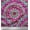 Purple, variant on Soimoi Japan Crepe Satin Fabric Mandala Kaleidoscope Print Fabric by The Yard 42 Inch Wide