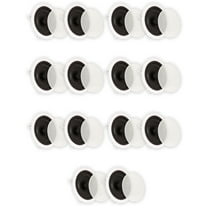 Theater Solutions TS65C In Ceiling 6.5" Speakers Surround Sound Home Theater 7 Pair Pack
