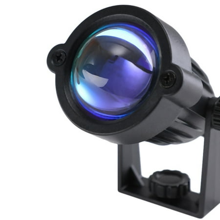 

USB Night Light Projector Lamp Atmosphere Lights Rotatable Floor Photography Lamp for Bedroom Studio(Blue )