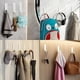 thumbnail image 4 of Gancho de pared adhesivo de 6 piezas, gancho para toallas de baño negro, gancho para paños de cocina sin taladrar para sala de estar, dormitorio y cocina, 4 of 5