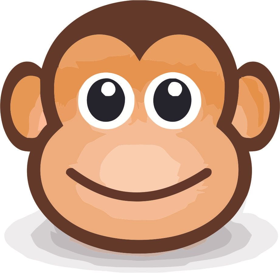 Funny Picture Monkey Monkeys Head Curious George Cartoon ...