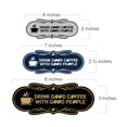 thumbnail image 2 of Designer Drink good coffee with good people Sign (Black) - Medium, 2 of 4