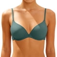 thumbnail image 2 of Pxxlle Seamless Bras for Women Wireless Supportive T Shirt Bra Comfort Full Coverage Everyday Bralettes 38 Green, 2 of 6