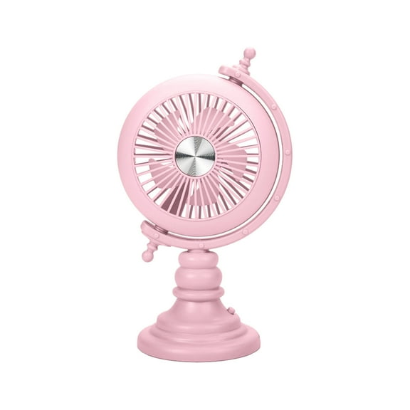 Rechargeable Mini Desk Fan - Quiet USB-Powered Fan with Adjustable Height & Multi-Speed Settings for Home, Office, or Bedroom Use - Perfect for Workstations or Leisure Time
