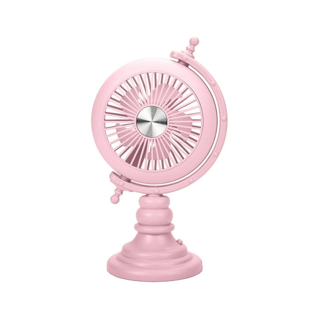 Rechargeable Mini Desk Fan USB Powered Quiet Fan With Adjustable Height MultiSpeed Settings Compact Cool Fan For Office Bedroom Home Desktop Table Indo
