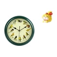 thumbnail image 1 of Reloj de pared con pájaro cantor, estatua decorativa de serpiente de dibujos animados, de resina, con sonido musical, ideal para regalar, decoración d, 1 of 8