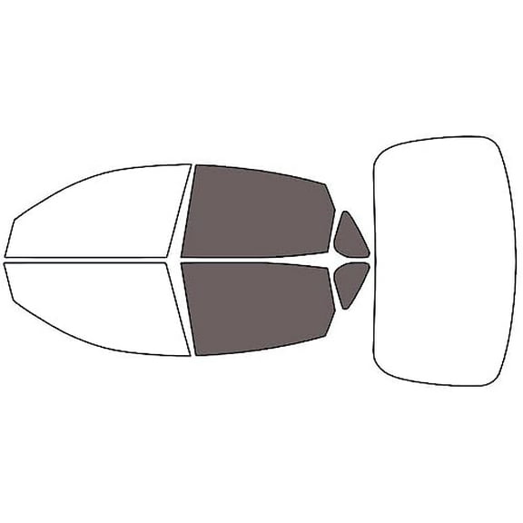 Avery Dennison NR Nano Ceramic IR Window Tint Kit Compatible with Infiniti Q70 2014-2019 - Back