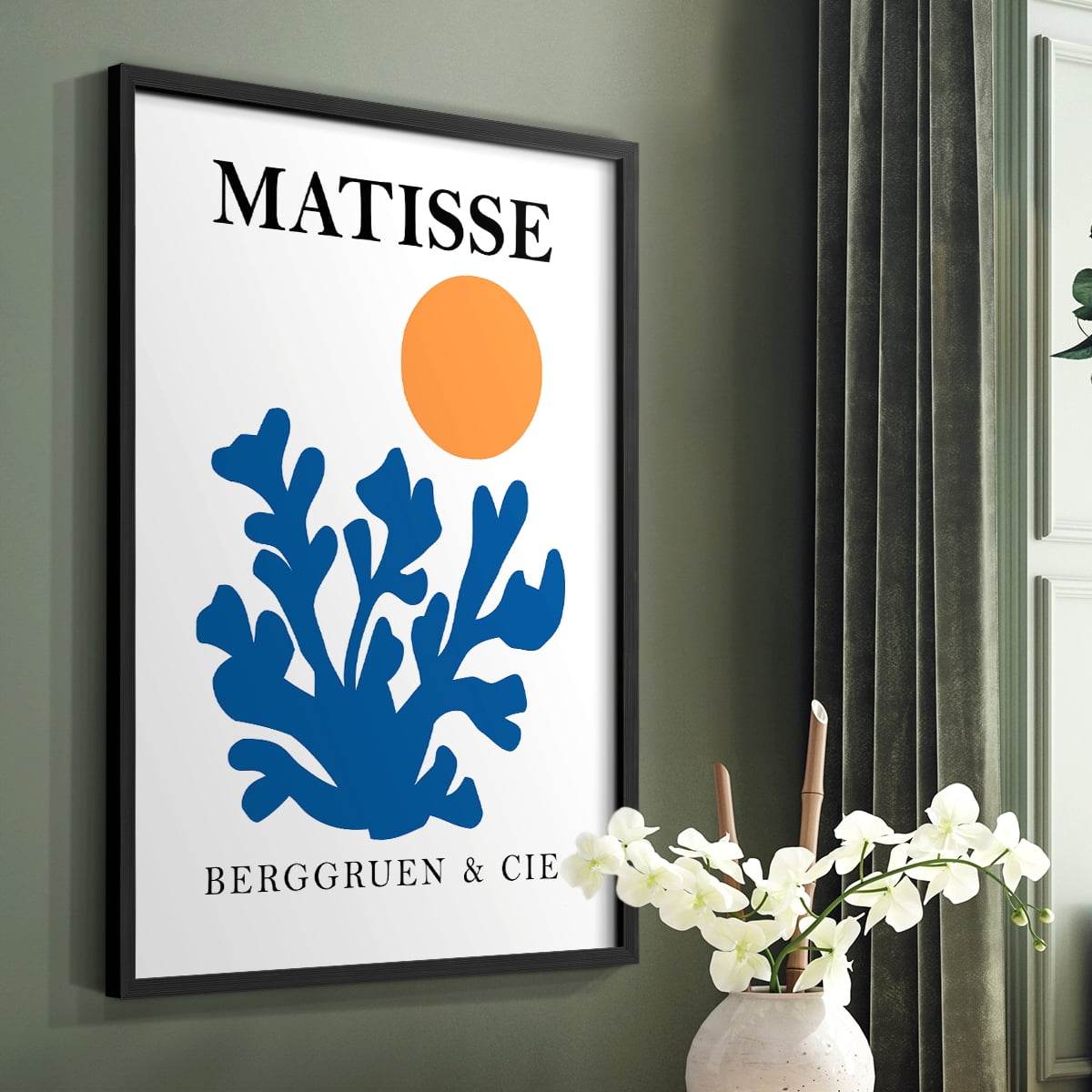 Matisse CCLXXXVIII in Solid Wood 8 x 10 Framed Print
