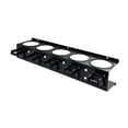 thumbnail image 2 of DOLITY Spray Bottle Rack Holder with 5 Square Hooks for Utility Room Workspace Home black 5 holes, 2 of 8