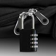 thumbnail image 5 of Combination Lock 2 Pack Waterproof Resettable 4 Digit Padlock for School Gym Locker Outdoor Hasp Cabinet Gate Shed Fence (Black-2, 2 Pack), 5 of 5