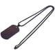thumbnail image 5 of Collar con colgante de cadena de acero de titanio para hombre con placa de identificación militar (negro), 5 of 5