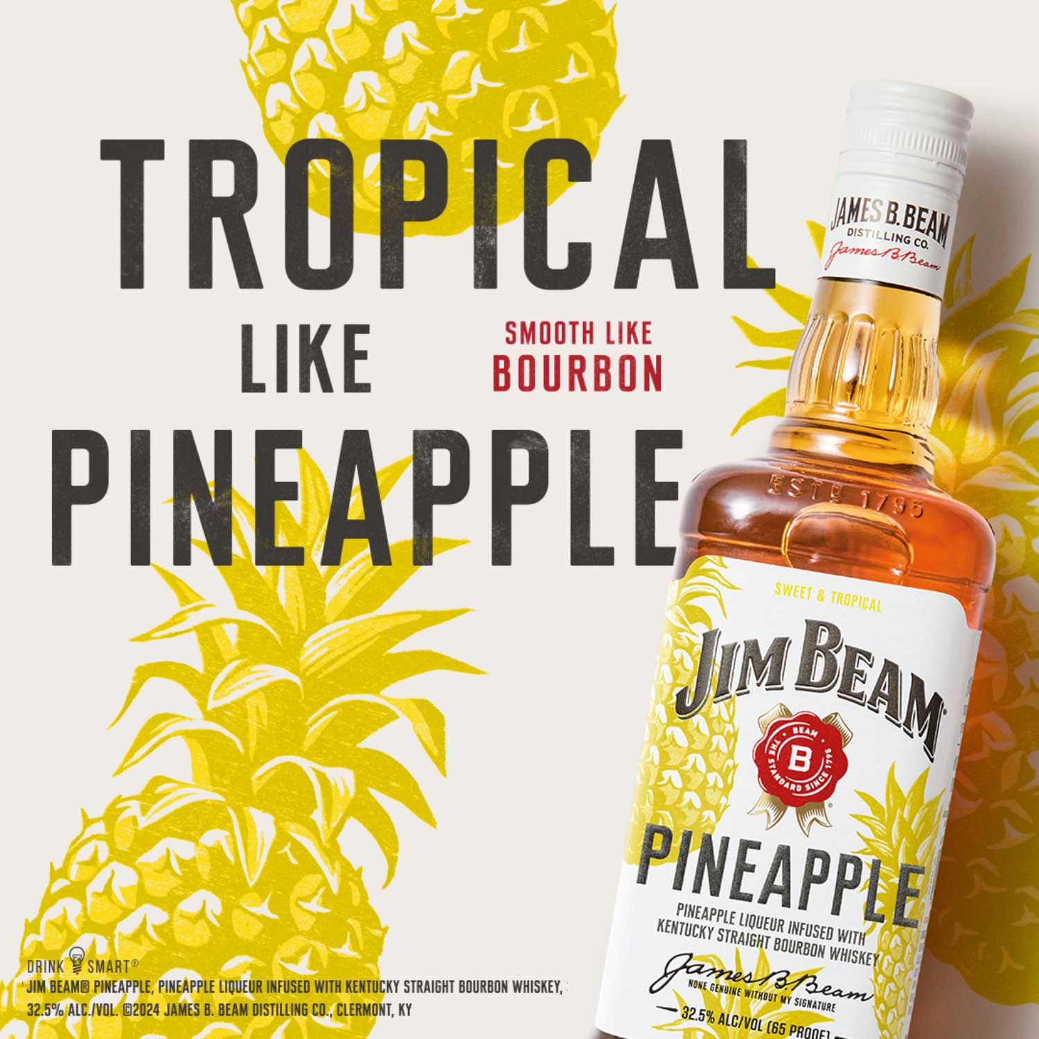 Jim Beam Pineapple / ジムビーム パイナップル750ml Jim Beam