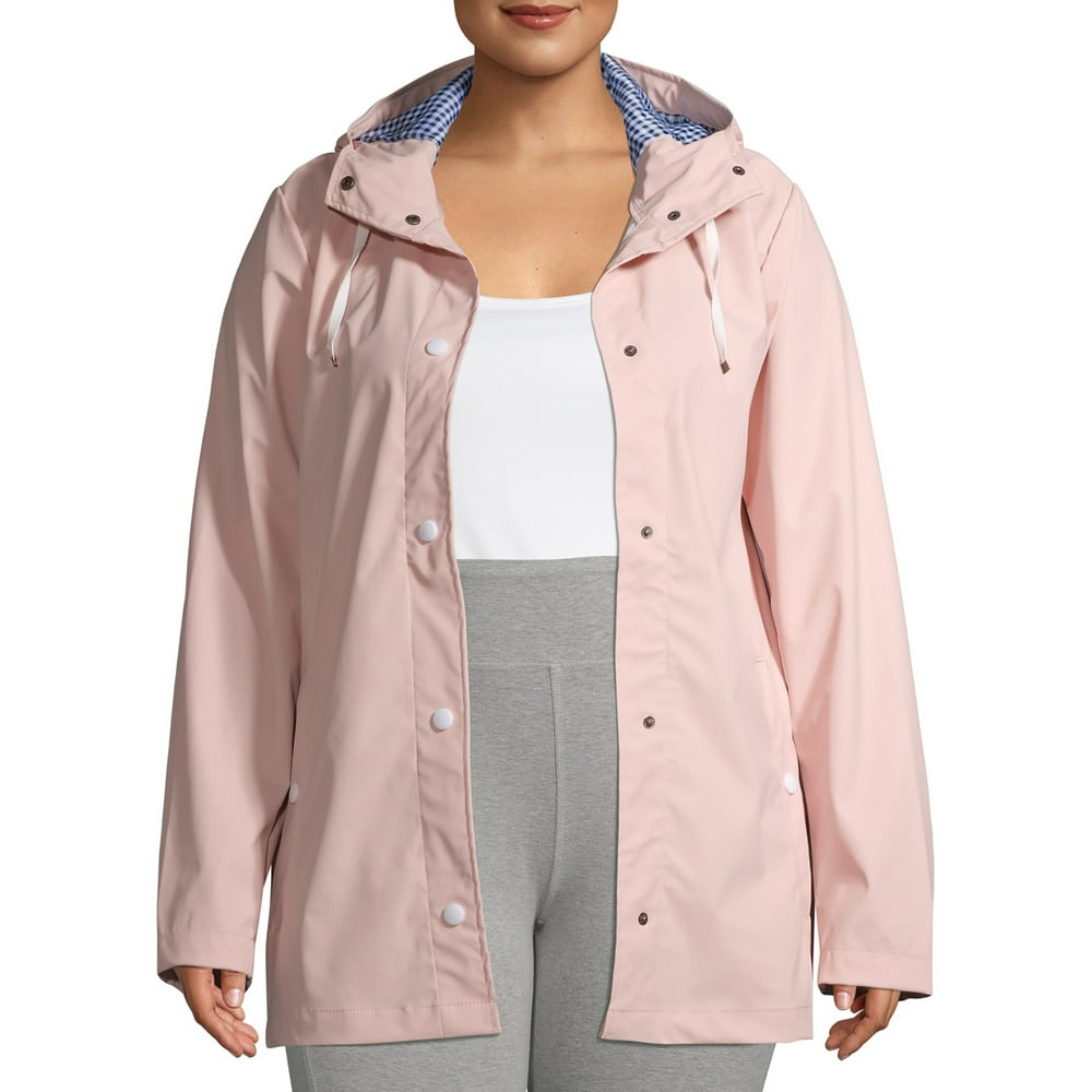 Big Chill Big Chill Women's Plus Size Slicker Rain Coat