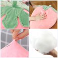 thumbnail image 2 of Strawberry Pillow, Plush Strawberry Throw Pillow, Strawberry Shaped Throw Pillow Fruit Strawberry Plush Toy Stuffed animal Plush Toys Decorative Pillows Gifts for Kids Toys (Pink-50cm), 2 of 6