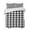 Black, variant on Quilts Queen Size, Black and White Plaid Soft Comforter Bedding Set for Bed, Farmhouse Checkered Buffalo Lightweight Quilted Bedspread with Pillow Cover(2 Pieces) for All Season, 90x96 Inch