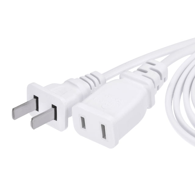 Cable de extensión de poder Uxcell 2 pines 1.5M de longitud macho/hembra