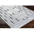 thumbnail image 2 of Mark&Day Washable Rugs, 4x6 Carmella Modern Ivory/Black Area Rug, Ivory Black Carpet for Living Room, Bedroom or Kitchen (3'6" x 5'6", Machine Washable), 2 of 2