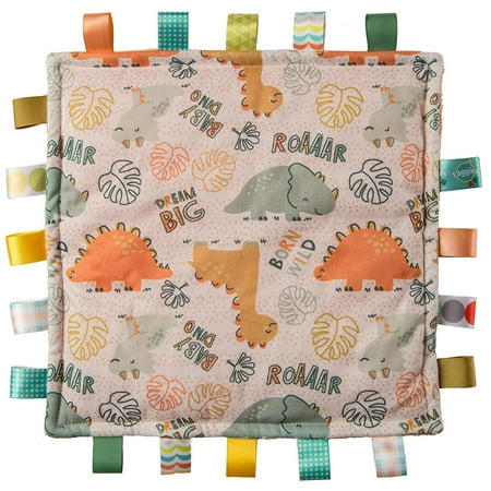 UPC: 0719771415226 | Mary Meyer Taggies Original Comfy Dinosaur 12×12-Inch Blanket Baby Toy