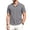 Gray, variant on Bbyeadc Mens Button Down Shirt Linen Short Sleeve Vintage Loose Fit Beachwear Shirts for Men Polo Shirts for Men,White(M)
