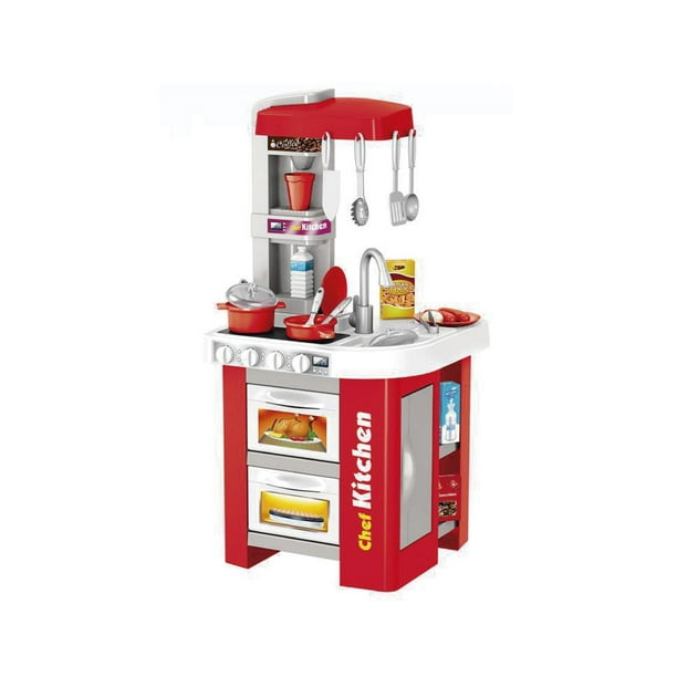 Cocinita Cocina Infantil Juguete Para Ninos Luz Y Sonido Lumax 922 48A Walmart en linea