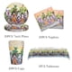 thumbnail image 4 of Decoraciones para fiestas de cumpleaños de Anime Dragon Ball Z, vajilla para fiestas temáticas de Goku, vasos de papel, platos, máscaras, globos, suministros para decoración para niños, 4 of 5