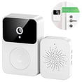 thumbnail image 1 of Wireless Ring Video Doorbell Chime Hd Night Vision Monitoring Doorbell Home Intercom Smart Security, 1 of 5